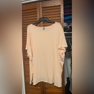 Old Navy Light Peach Short Sleeve Top